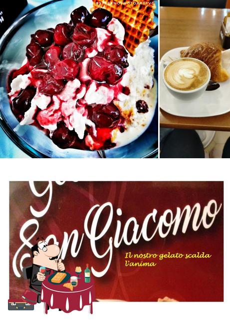 Gelateria San Giacomo propone un'ampia varietà di dessert