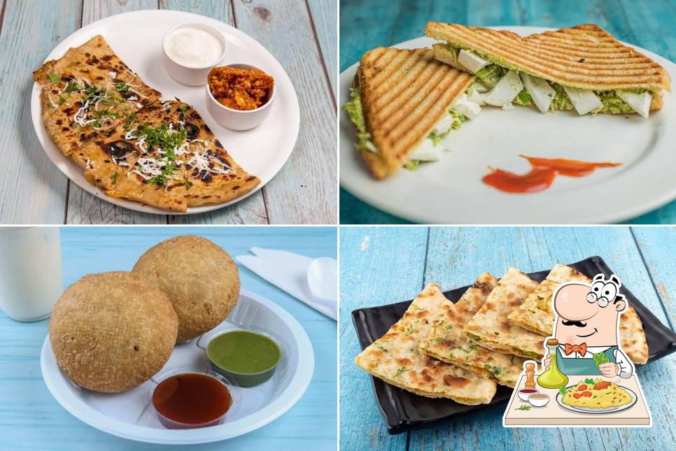 Food at Golden Treat Restaurant