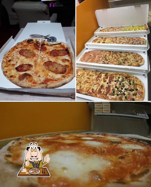 Scegli una pizza a La bottega della pizza