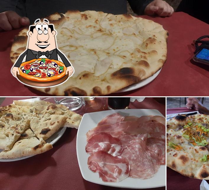 A Pizzeria La Terrazza in campagna, puoi provare una bella pizza