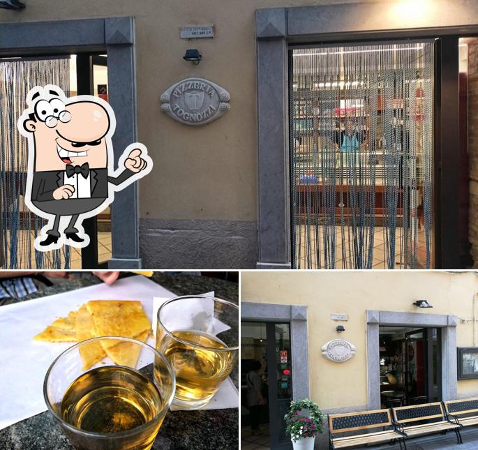 La interni e birra del ristorante