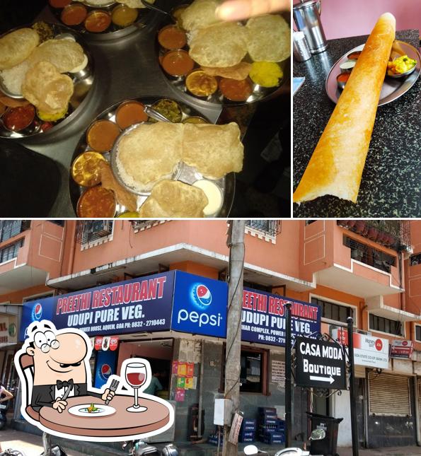Food at Preeti Udupi Restaurant
