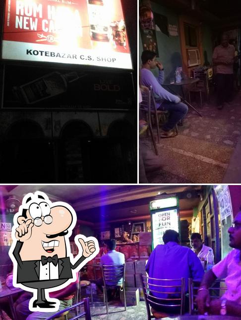 The interior of Raatdin Bar