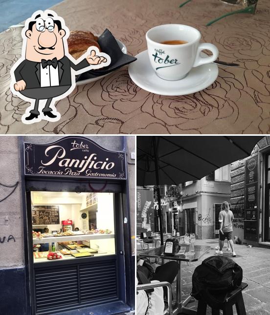Gli interni di Tober Caffè