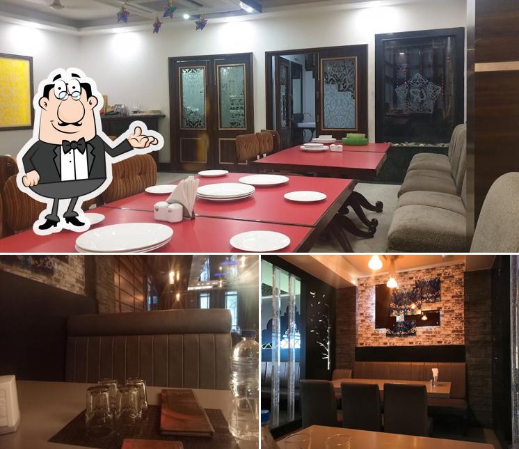 The interior of AAHAR ~ RESTAURANT BANQUET CATERER