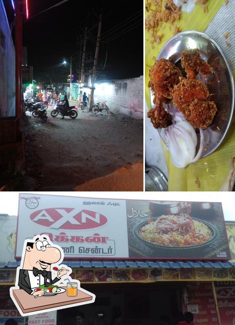 Food at AXN Chicken Biriyani Centre