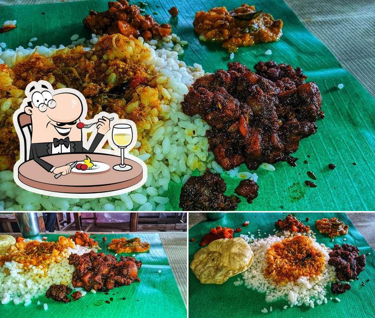 Food at Chavadi Hotel