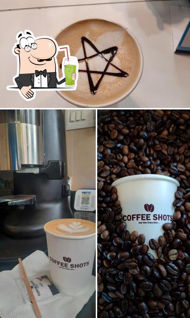 Enjoy a drink at Coffee Shots