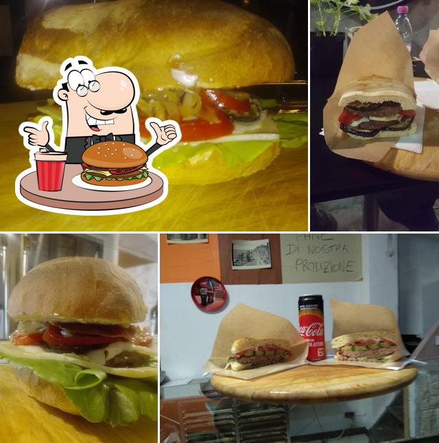 Prenditi un hamburger a Da ROBI