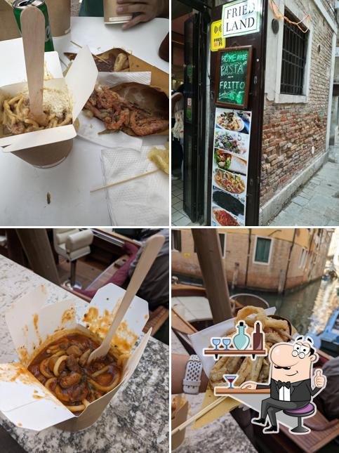 L'intérieur de Fried Land/ fresh pasta to go