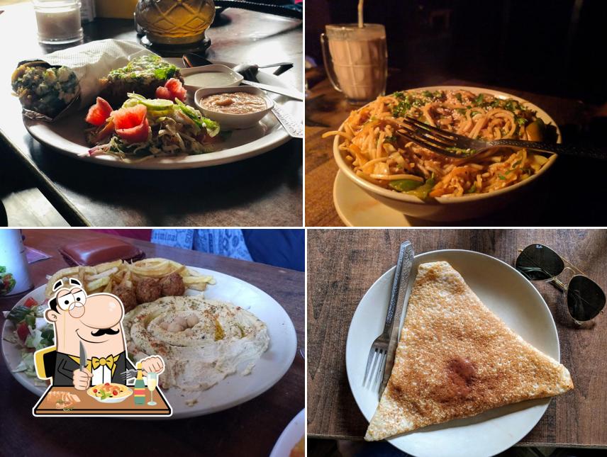 Food at Jim Morrison Cafe