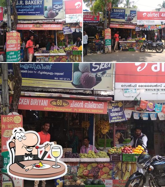 Meals at M S R Bakery&fruits kazhani chungam