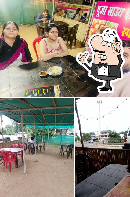 The interior of Pooja South Indian