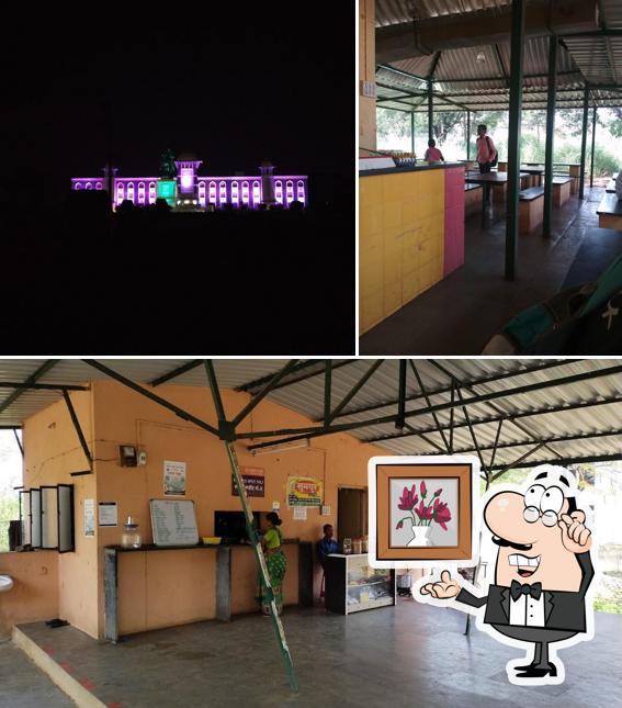 The interior of Shivaji University , Canteen