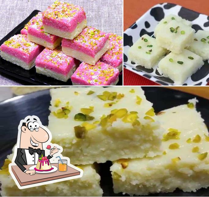 Shri Balaji Sweets Corner serves a range of sweet dishes