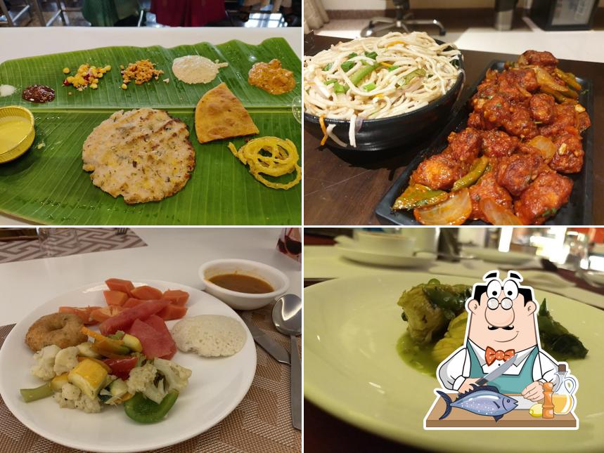 Grilled salmon at Southern Star Davanagere