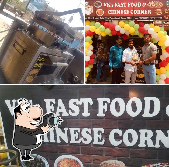 Here's a picture of VK's Fast Food & Chinese Corner