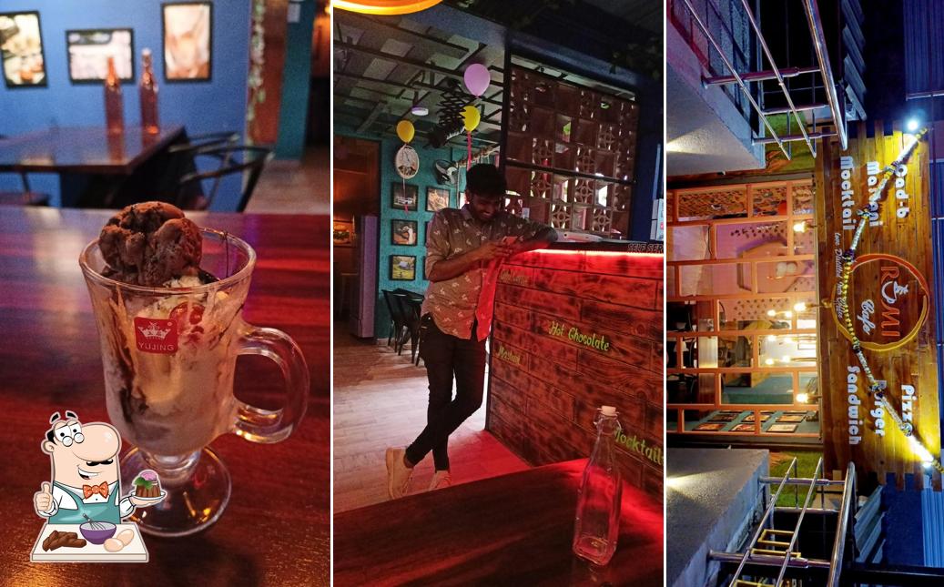 Rumi Cafe offers a variety of desserts
