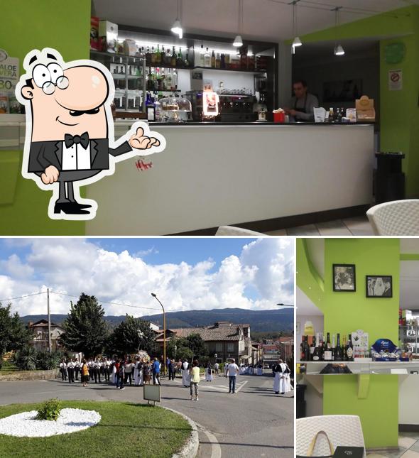 Gli interni di Scrivo Lounge Bar