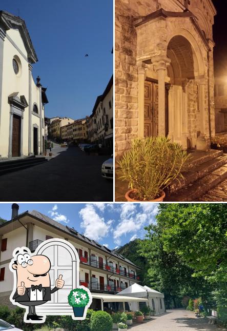 Curiosa tra la parte esterna di Hotel Leonardo