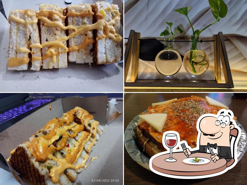 Food at Shakti Sandwich - HL College