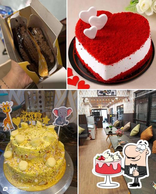 Red velvet cake at Bell Pepper Restaurant & Bakery