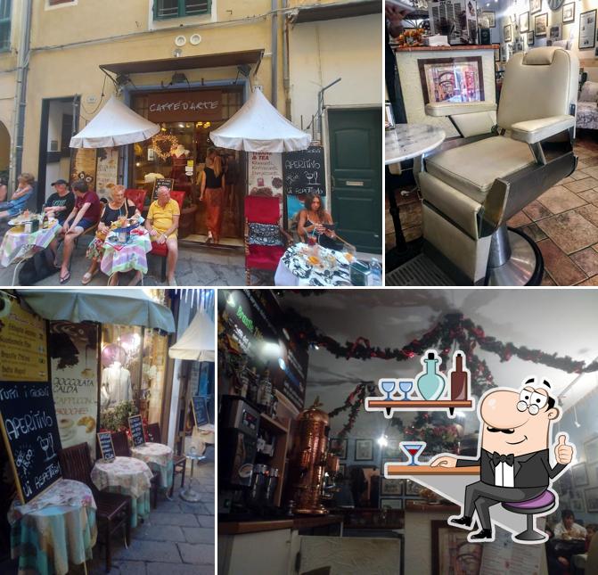 Dai un'occhiata agli interni di Caffe d'Arte