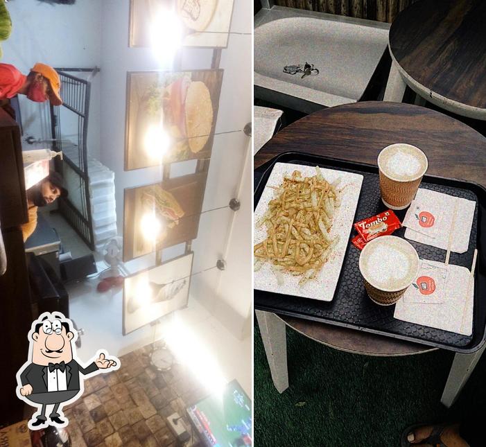 The interior of Coffee Club