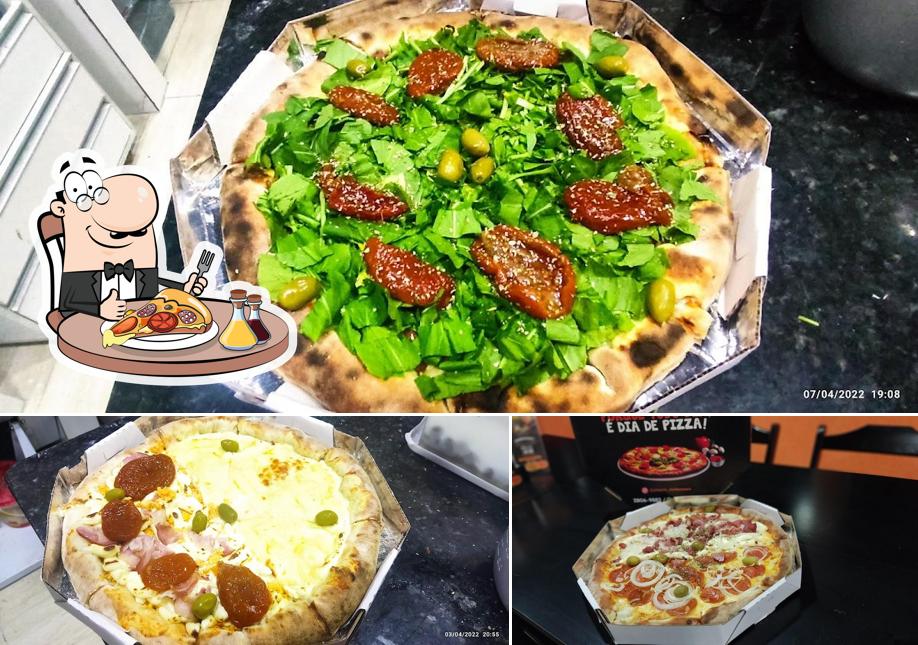 Experimente diferentes variedades de pizza