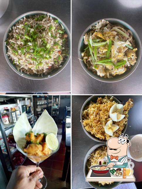 Fried rice at Dragons Den