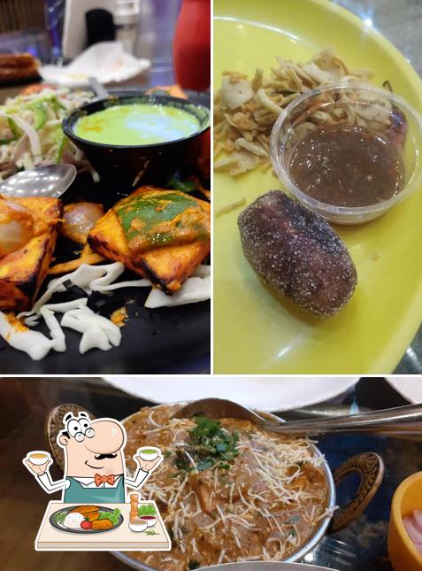 Food at GK cafe restaurant ,GK residency & GK marriage garden
