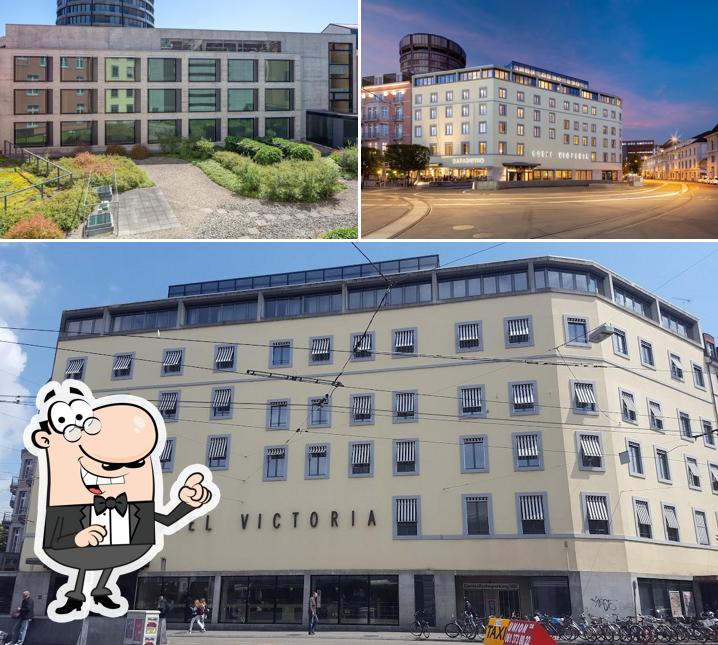 Puoi goderti l'aria fresca dal dehors di Hotel Victoria Basel