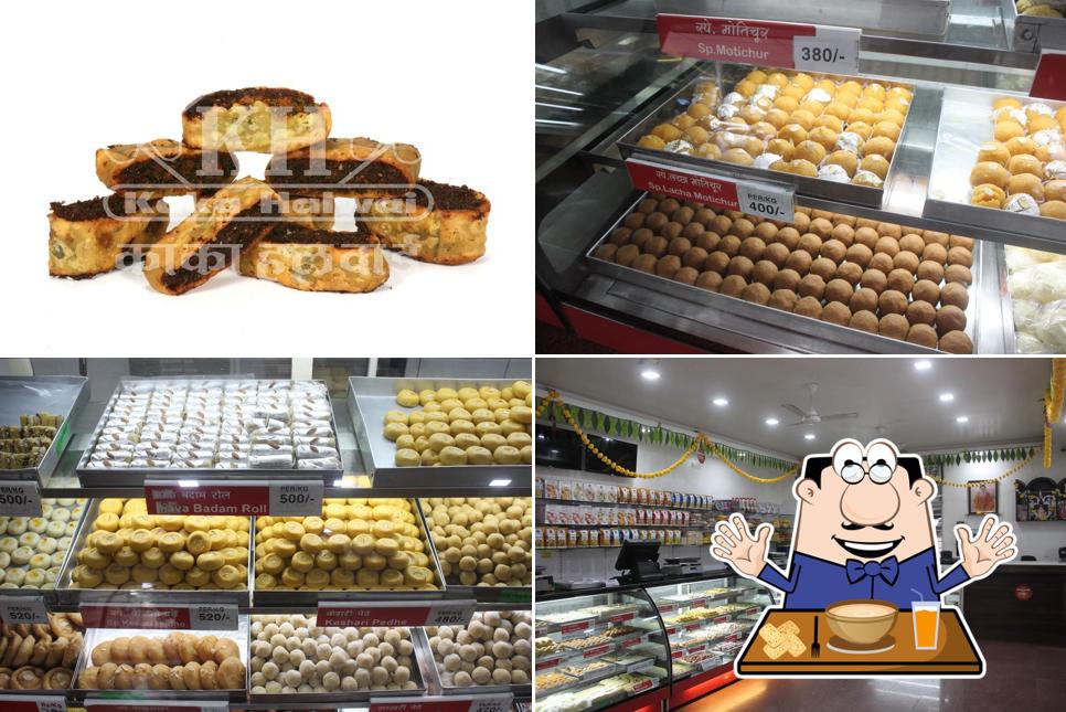 Food at Kaka Halwai Sweet Centre