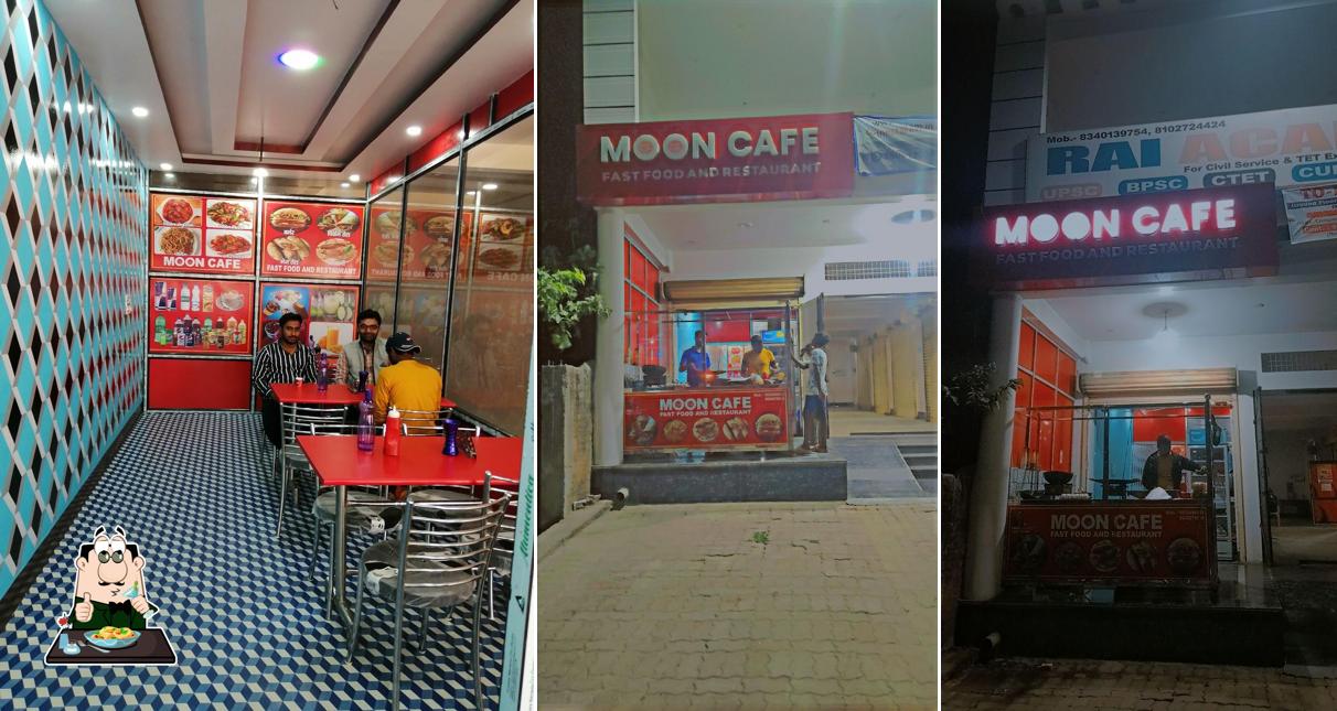 Food at MOON Cafe Restaurants