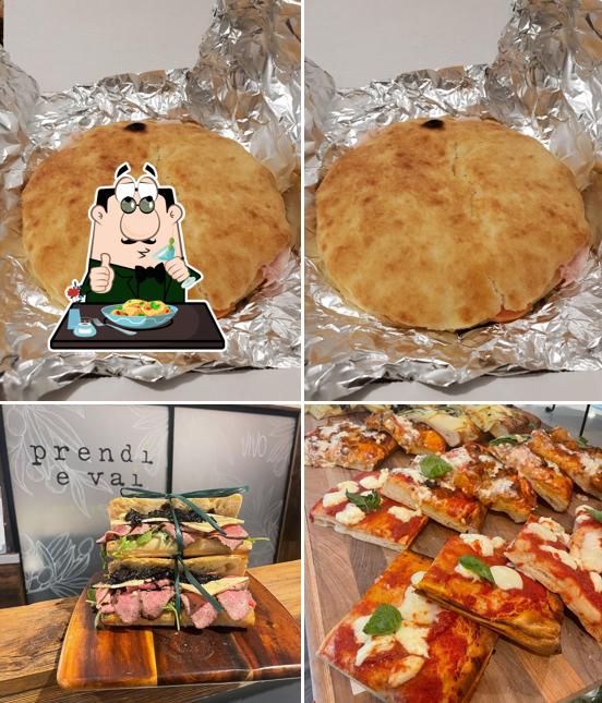 Platti al Pizzeria "Prendi & Vai" - Pizza da asporto -