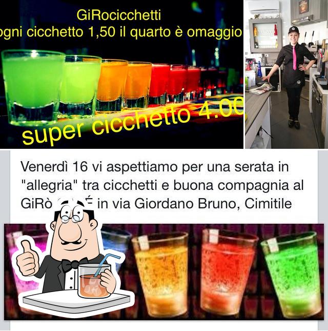 La immagine della bevanda e interni di Girò Cafe