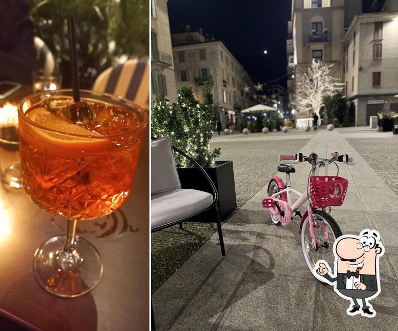 Gli esterni di Piazza volta como