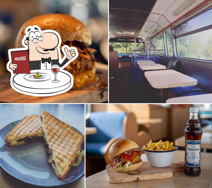 Sandwich de porc effiloché à Brexit Bus - Foodtruck de Burgers Maison - Le Haillan