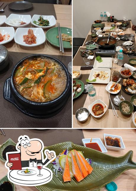 Food at Hokkaido Korean & Japanese Restaurant