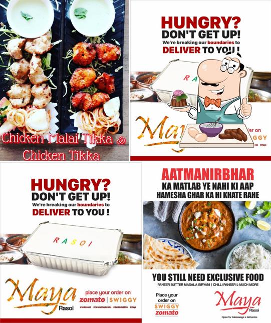 Maya Rasoi offers a number of sweet dishes