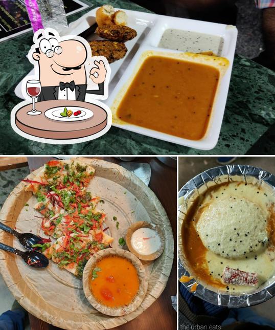 Food at Thambi's food corner (TFC)