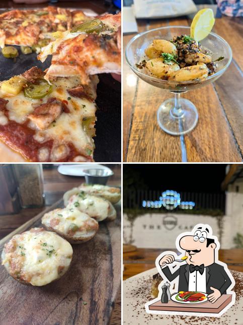 Food at The Irish cafe