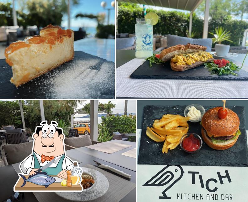 Salmone grigliato al Tich Kitchen & Bar