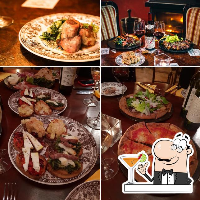 La foto della bevanda e cibo di Vineria con Cucina in Fattoria Mancini
