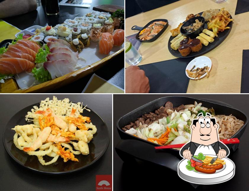 Platos en Restaurante Sushi House