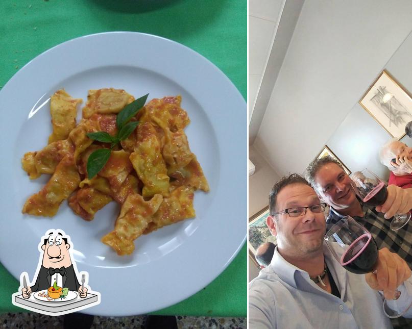 Platti al Trattoria Croce Bianca