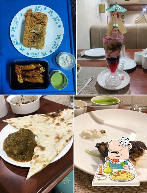 Food at Zafran Multicuisine Restaurant