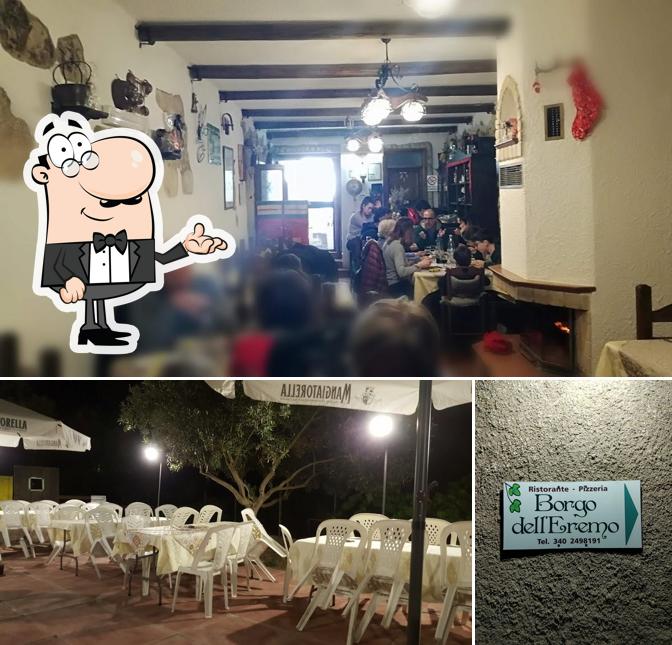 Gli interni di Borgo Dell'Eremo