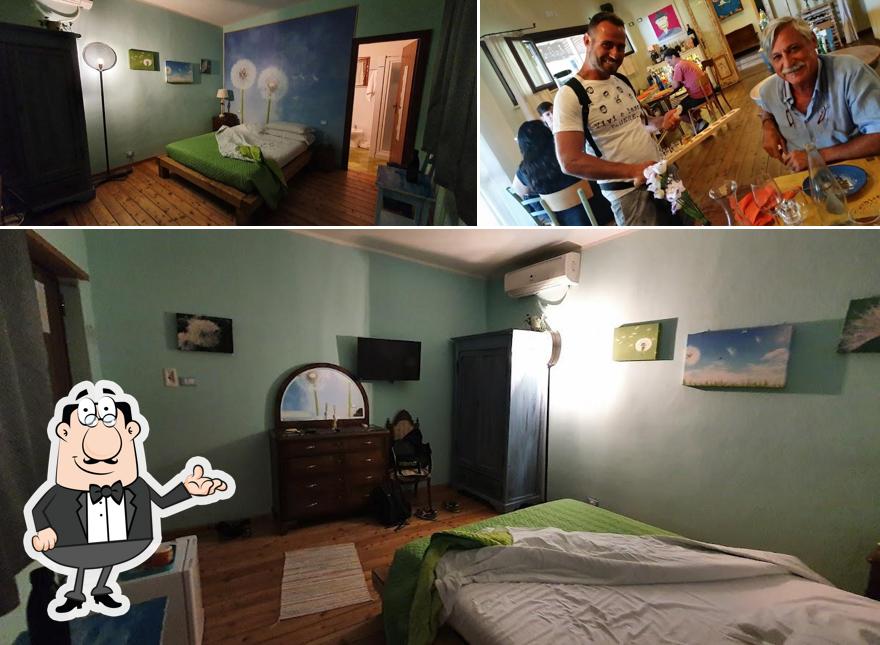 Gli interni di AgriQuartuccio b&b / Q ristorante