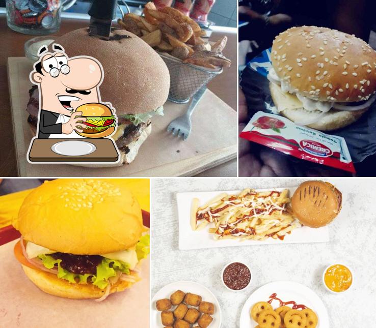 Try out one of the burgers available at Burger Nest